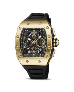 Rotorcraft Horloge Commander Goud/Zwart 43mm