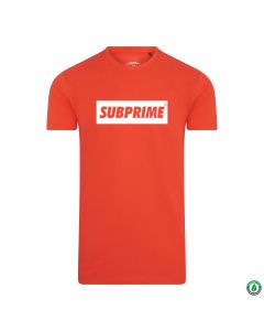 Subprime T-shirt Block heren rood