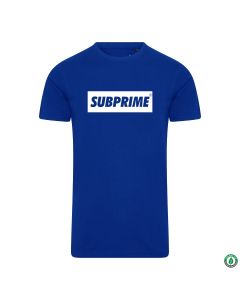 Subprime T-shirt Block heren royal blauw