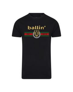 Ballin Est. 2013 Tiger Lines shirt heren zwart