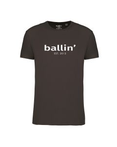 Ballin Est. 2013 Regular Fit Shirt - Antraciet Grijs