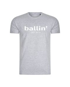 Ballin Est. 2013 regular fit shirt heren grijs melee