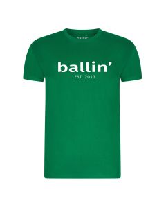 Ballin Est. 2013 regular fit shirt heren kelly groen