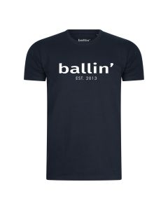 Ballin Est. 2013 regular fit shirt heren navy blauw