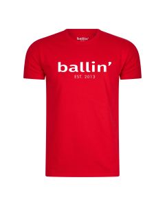 Ballin Est. 2013 regular fit shirt heren rood