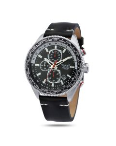 Aviator F-series Eagle heren horloge zwart 45mm