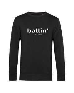 Ballin Est. 2013 basic sweater heren zwart
