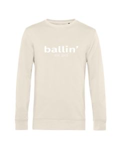 Ballin Est. 2013 basic sweater heren ecru