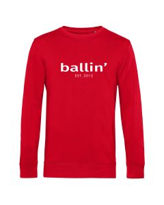 Ballin Est. 2013 basic sweater heren rood