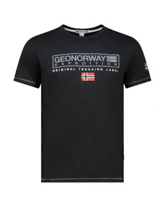 Geographical Norway Jasic Shirt Zwart