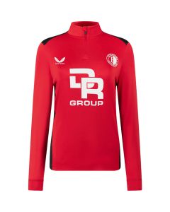 Castore Midlayer Feyenoord Zip Top Rood