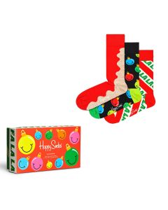 Happy Socks Time for Holiday 3-pack unisex Gift Box