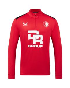 Castore Midlayer Feyenoord Zip Top Rood