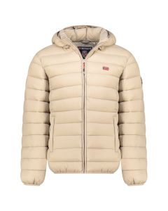 Geographical Norway Amigo Hood Jacket Beige