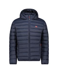 Geographical Norway Amigo Hood Jacket Navy