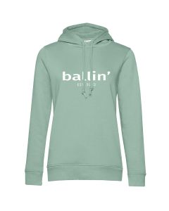 Ballin Est. 2013 wmn hoodie dames mint groen
