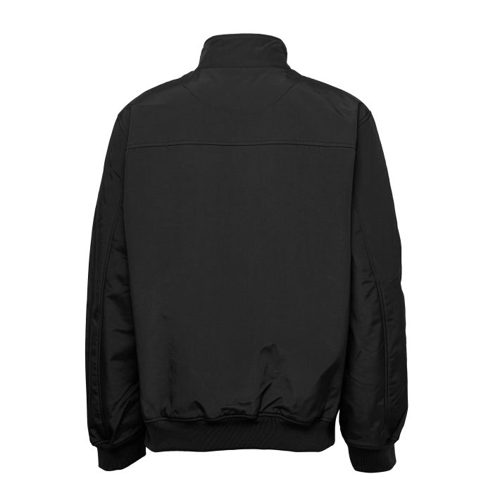 Lyle & Scott fleece lined funnel jacket heren sale - zwart - Fashion For Less