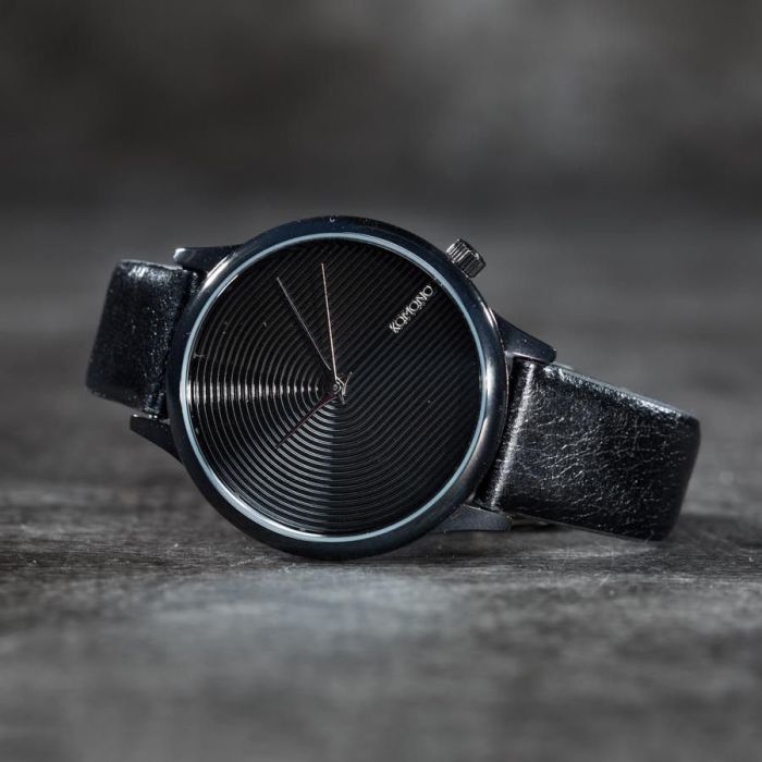Komono Estelle Cutout Ladies Watch, white., belt Komono Estelle Cutout Ladies Watch, white., belt