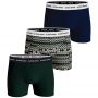 Bjorn Borg 3-Pack Boxers Green Retro