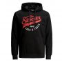 Jack and Jones Logo Hoodie - Zwart
