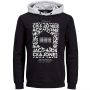 Jack and Jones JCo Kurt Sweat Hood Zwart