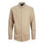 Jack & Jones JJegingham twill slim shirt heren crockery