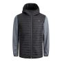 Jack & Jones Jje Multi Quilted bomberjack heren black/grey melange 
