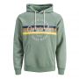 Jack and Jones JJ Bright Sweat Hood Sea Spray