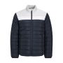 Jack & Jones Jwh Wing puffer heren collar navy  glacier     
