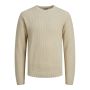 Jack & Jones Jorbrink Knit Crew Neck Moonbeam