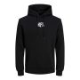 Jack & Jones Jconfl Basic Sweat Hood Black
