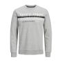 Jack & Jones JJiron Sweat Crew Neck Light Grey Melange