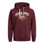Jack & Jones JJstamp Sweat Hood Port Royale