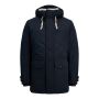 Jack & Jones JJemash Teddy Parka Dark Navy