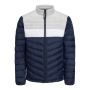 Jack & Jones Hero puffer heren collar navy glacier