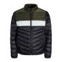 Jack & Jones Hero puffer collar heren rosin blocked
