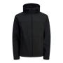 Jack & Jones JJemarvin Hood Softshell Black