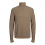 Jack & Jones Jcoclassic Waffle Knit Roll Neck Dune