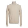 Jack & Jones Jcoclassic Waffle Knit Roll Neck Moonbeam