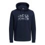 Jack & Jones Jcotech Logo Sweat Hood Navy Blazer