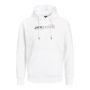 Jack & Jones Jcomono Vision Sweat Hood White