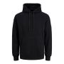 Jack & Jones classic waffle sweat hood heren black