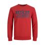 Jack & Jones Jcokim Sweat Crew Neck Fst Chili Pepper