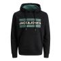 Jack & Jones Jorfriday Sweat Hood Black