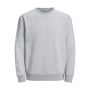 Jack & Jones Jwhstar Basic Sweat Crew Neck Light Grey Melange
