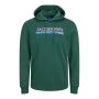 Jack & Jones Jorcody sweat hood heren trekking green