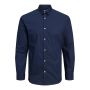 Jack & Jones Joe structure overhemd heren navy blazer