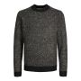 Jack & Jones Space knit mock neck heren black