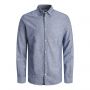 Jack & Jones linen blend overhemd heren faded denim