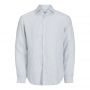 Jack & Jones Parker linen stripe overhemd heren skyway
